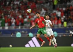 المنتخب المغربي أول المتأهلين لنصف نهائي كاس العرب بعد تفوقه على نظيره السوري